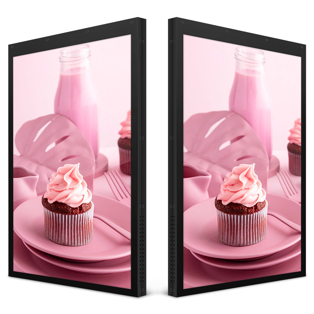 15.6 Inch Digital Signage Double Side Slideing Smart Screen Android System Indoor Commercial LCD Advertising Display