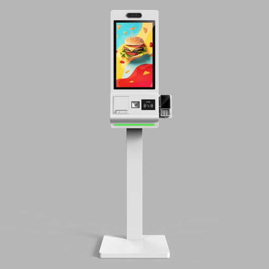 23.6 inch Self Payment Kiosk Machine Self Service Payment Order Kiosk For Restaurant